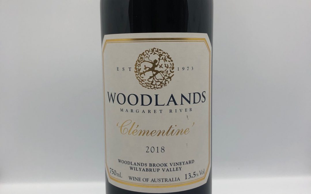 Woodlands Clementine Cabernet, Malbec, Merlot 2018, Margaret River, WA
