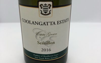 Coolangatta Estate Semillon, 2016, Shoalhaven Coast, NSW