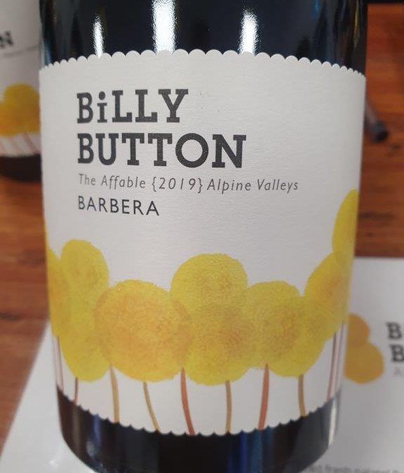 Billy Button The Affable Barbera 2019, Alpine Valley, Victoria