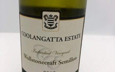 Coolangatta Estate Wollstonecraft Semillon 2015, Shoalhaven Coast, NSW