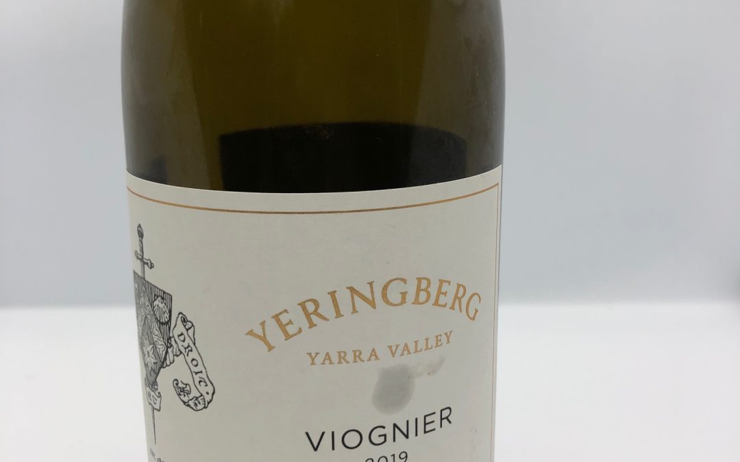Yeringberg Viognier 2019, Yarra Valley, Vic