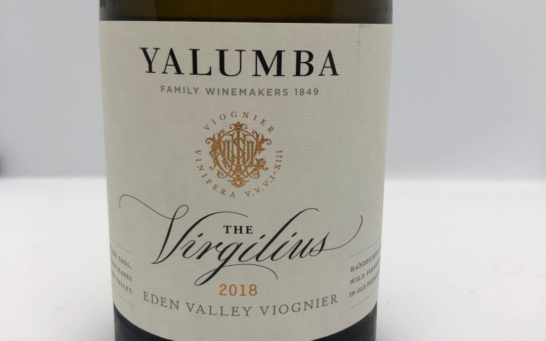 Yalumba The Virgilius Viognier 2018, Eden Valley, SA