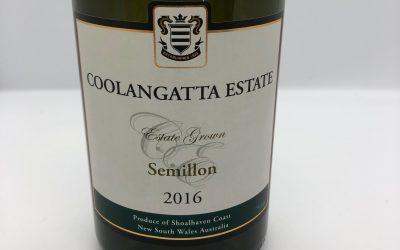 Coolangatta Estate Semillon 2016, Shoalhaven Coast, NSW