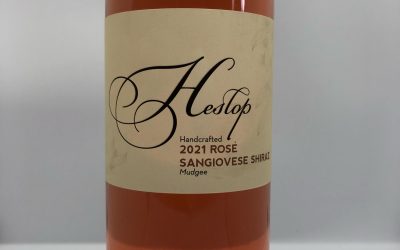 Heslop Wines Sangiovese Shiraz Rose 2021, Mudgee, NSW