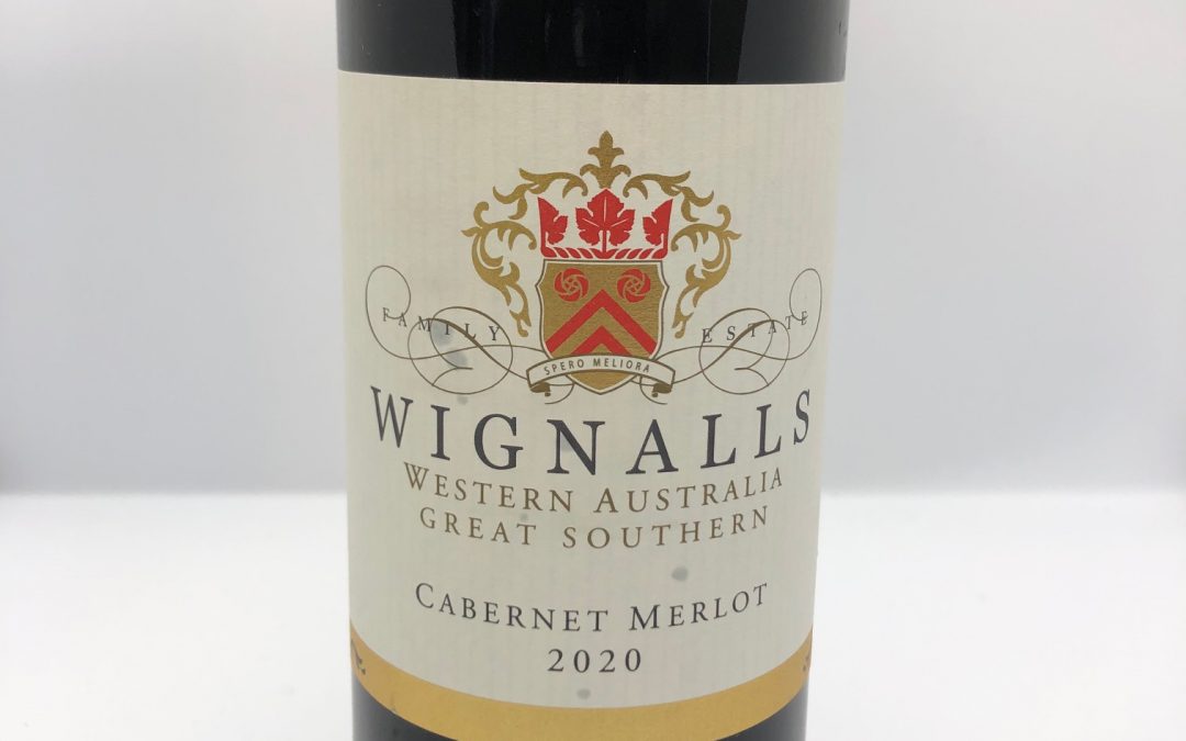 Wignalls Cabernet Sauvignon Merlot 2020, Great Southern, WA