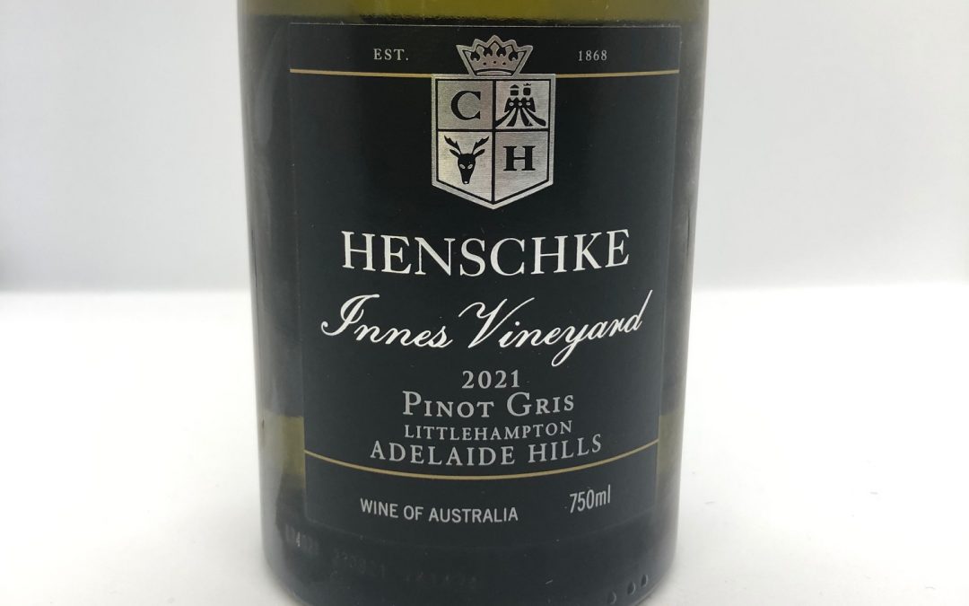 Henschke Innes Vineyard Pinot Gris 2021, Adelaide Hills, SA
