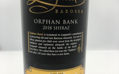 Langmeil Orphan Bank Shiraz 2018, Barossa Valley, SA