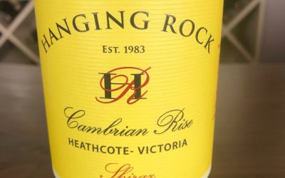 Hanging Rock Cambrian Rise Shiraz 2019, Heathcote, Vic