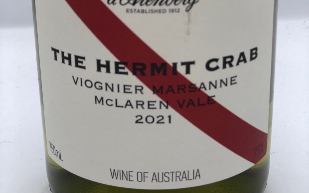 d’Arenberg The Hermit Crab Viognier Marsanne 2021, McLaren Vale, SA
