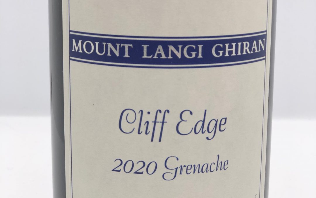 Mount Langi Ghiran Cliff Edge Grenache 2020, Grampians, Vic