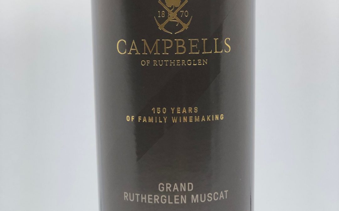 Campbell Grand Rutherglen Muscat NV, Rutherglen, Vic