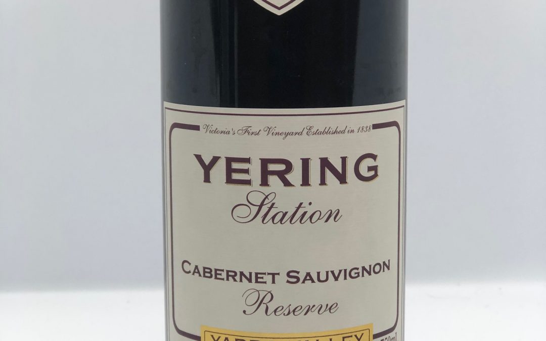 Yering Station Reserve Cabernet Sauvignon 2019, Yarra Valley, Vic