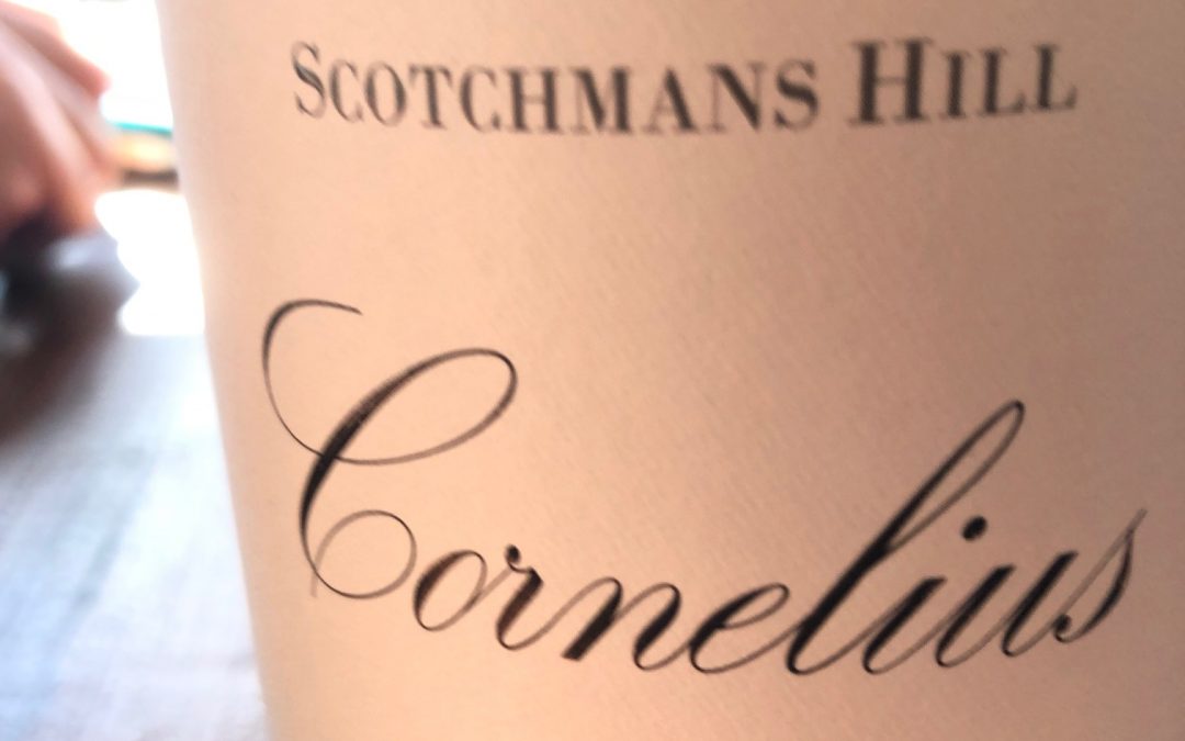 Scotchmans Hill Sutton Vineyard Cornelius Chardonnay 2016, Geelong, Vic