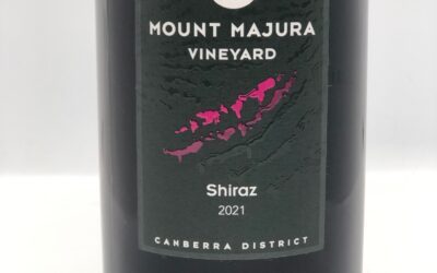 Mount Majura Shiraz 2021, Canberra District