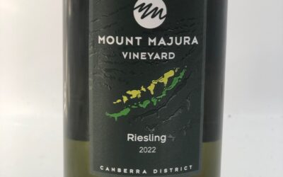 Mount Majura Riesling 2022, Canberra District, NSW