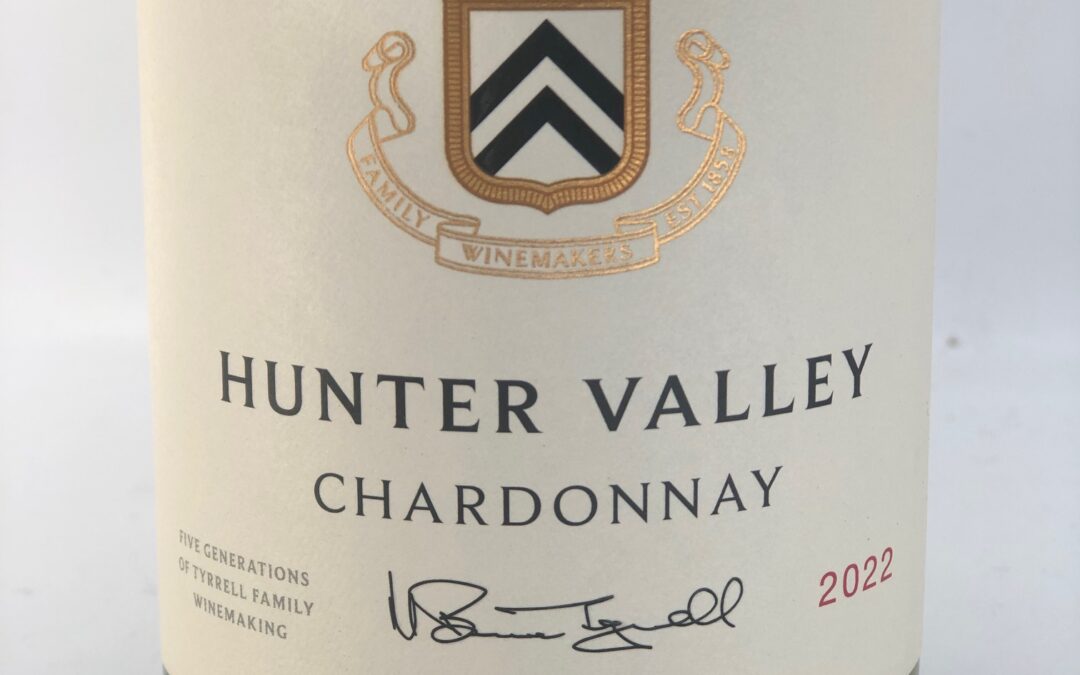 Tyrrell’s Chardonnay 2022, Hunter Valley, NSW