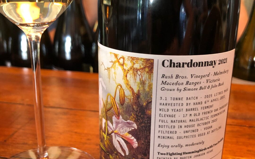 Musk Lane Chardonnay 2021, Rush Bros Vineyard, Macedon Ranges, Vic