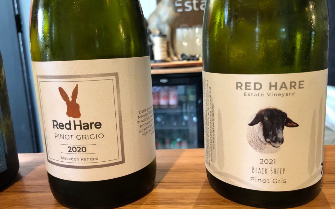 Red Hare Estate Pinot Grigio 2021, Macedon Ranges, Vic