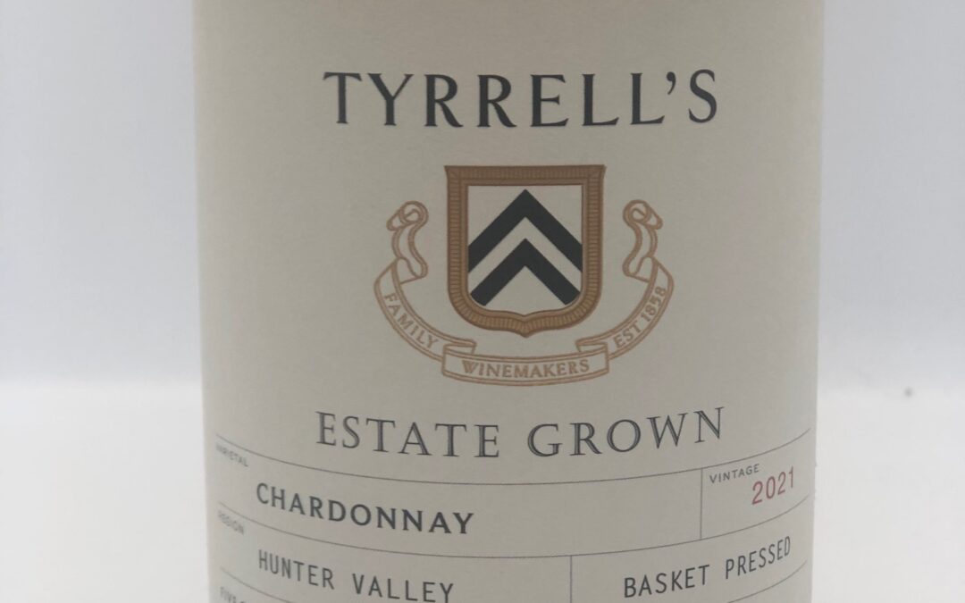 Tyrrell’s Basket Pressed Chardonnay 2021, Hunter Valley, NSW