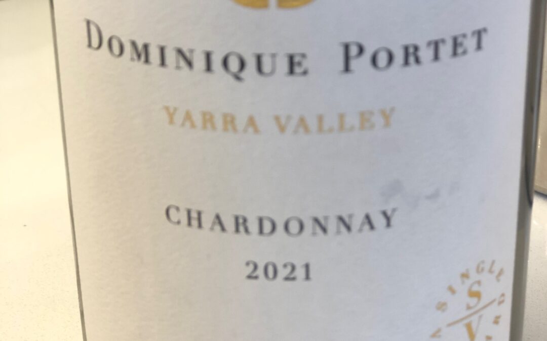 Dominque Portet Single Vineyard Chardonnay 2021, Yarra Valley, Vic