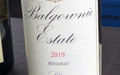 Balgownie Estate Shiraz 2019, Bendigo, Vic