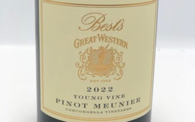 Best’s Young Vine Pinot Meunier 2022, Great Western, Vic