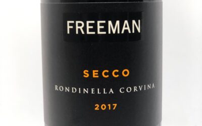 Freeman Secco Rondinella Corvina 2017, Hilltops, NSW