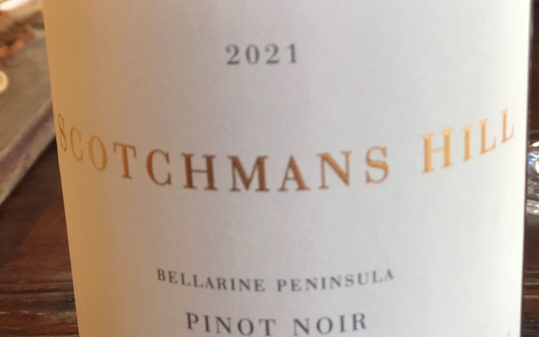 Scotchmans Hill Pinot Noir 2021, Geelong, Vic