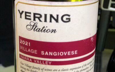 Yering Station Village Sangiovese 2021, Yarra Valley, Vic