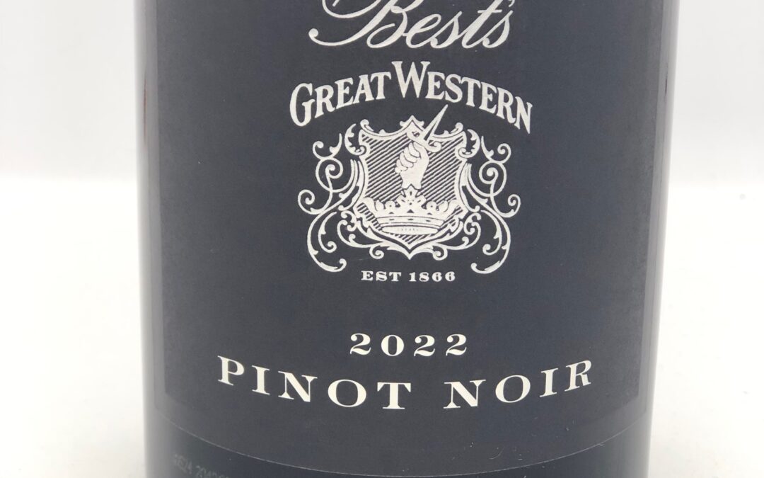 Best Pinot Noir 2022, Great Western, Vic