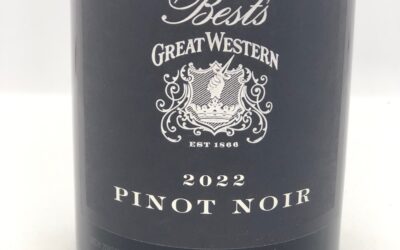 Best Pinot Noir 2022, Great Western, Vic